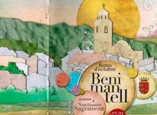 Comienzan las fiestas de Octubre en Benimantell