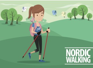 Conoce todos los beneficios del nordic walking