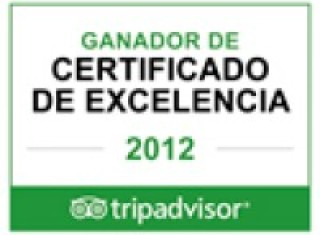Certificado de Excelencia 2012 TripAdvisor