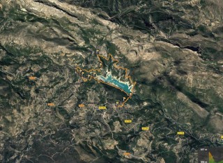 Senderismo en Alicante: Vuelta al Embalse de Guadalest desde Cases Noves