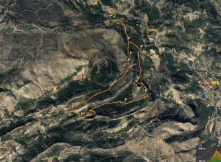 Senderismo en Alicante: Font del Pi · Comptador · Sanxet · El Salt (Sierra de Aitana)