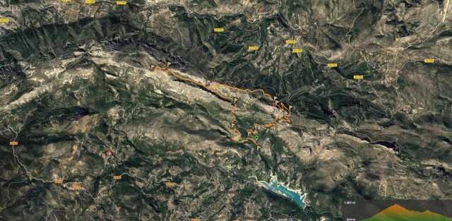 Senderismo en Alicante: La Malla del Llop · El Castellet (Sierra de Serrella)