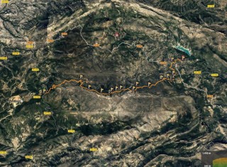 Senderismo en Alicante: Puerto de Tudons · Cases Noves Guadalest (Sierra de Aitana)